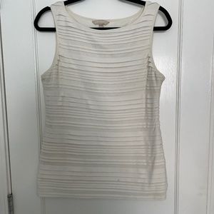 Off white, dressy tank